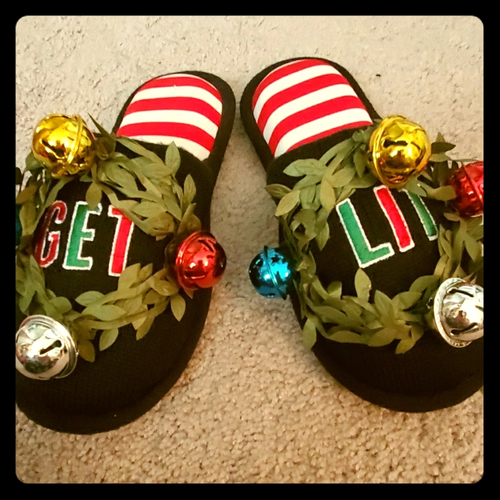 Christmas slippers